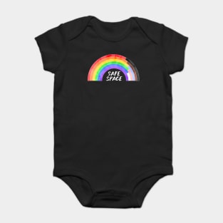 Safe Space BIPOC Pride Rainbow Baby Bodysuit